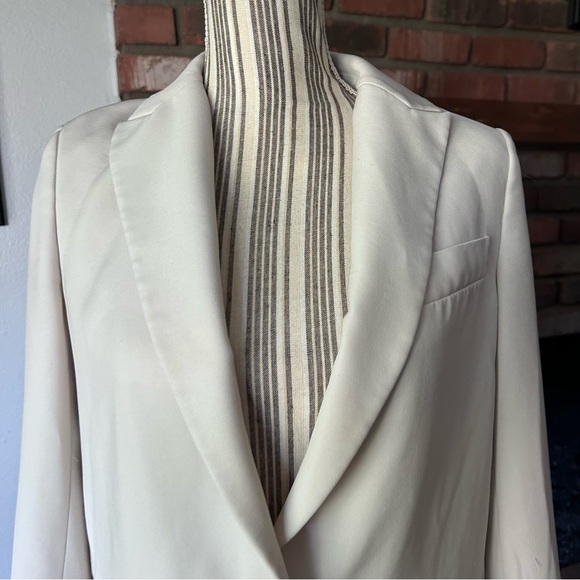 VINCE Boyfriend Blazer in Magnolia Sz 0 - Picture 4 of 9